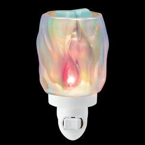Scentsy Bubbled Iridescent Mini Warmer - New in Box